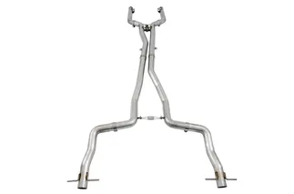 AWE Track Edition Exhaust For Mercedes W205 AMG C63/S Sedan - W/o Tips
